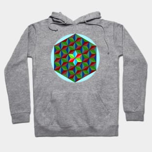 Colorful Triangles 4 Hoodie